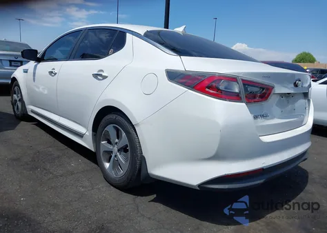 2015 Kia Optima Hybrid z USA, uszkodzony, nr VIN KNAGM4AD3F5080687